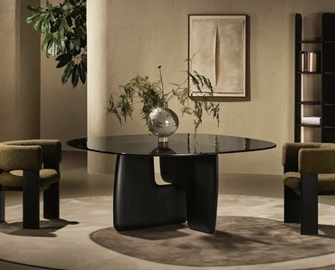 Tavolo Balance Glass di Nature Design